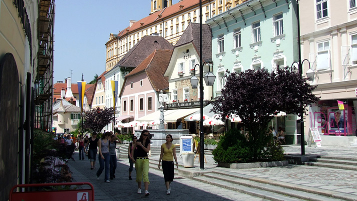 Melk, Fußgängerzone