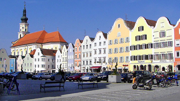 Schärding, Silberzeile