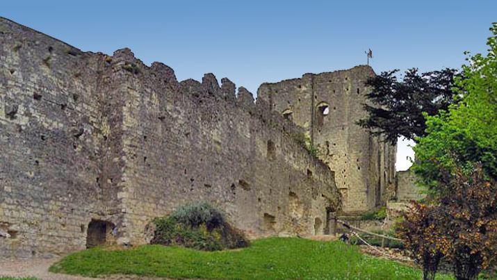 Schlossruine, Donjon