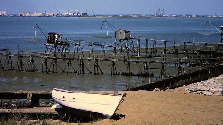Fischfang an der Loirem�ndung