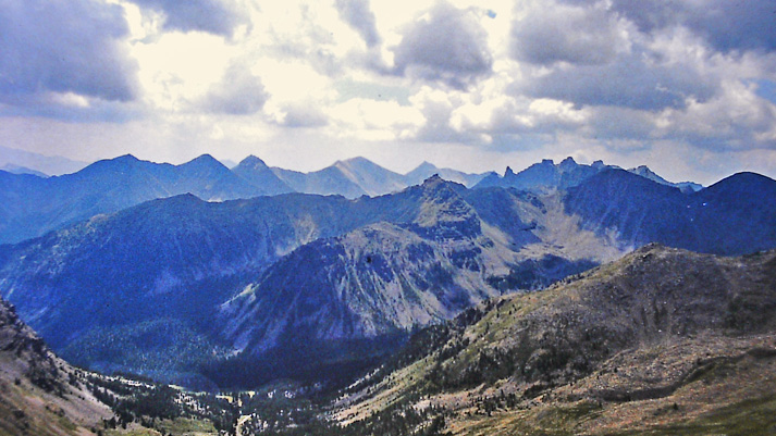 Die Gipfel des 'Parc Regional des Queyras'