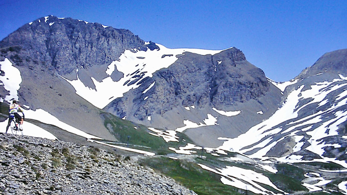 Südrampe des Col de l'Iseran